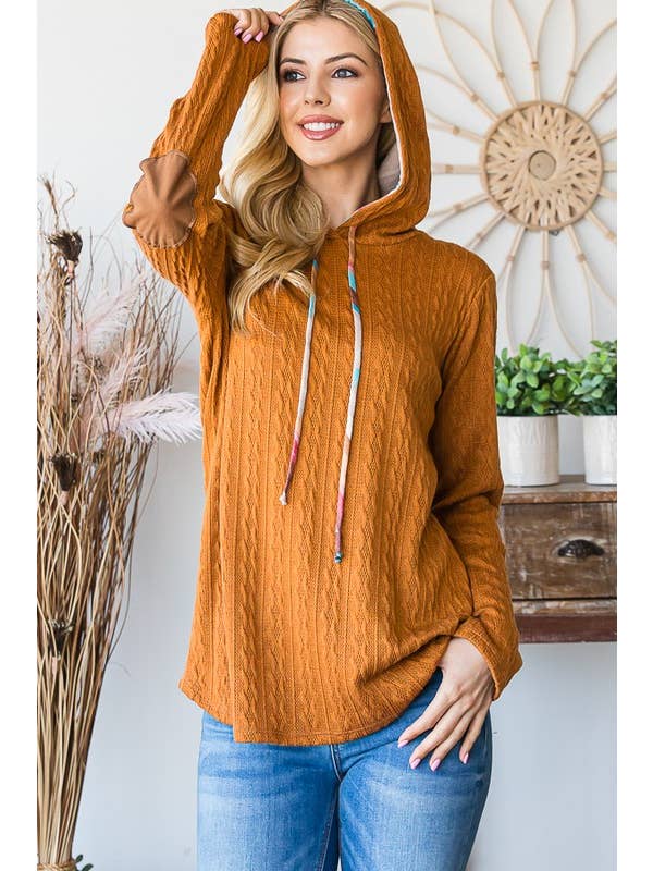 HEIMISH - Wholesale Tunic - Women's - ET6780-10 SOLID AND AZTEC TOP