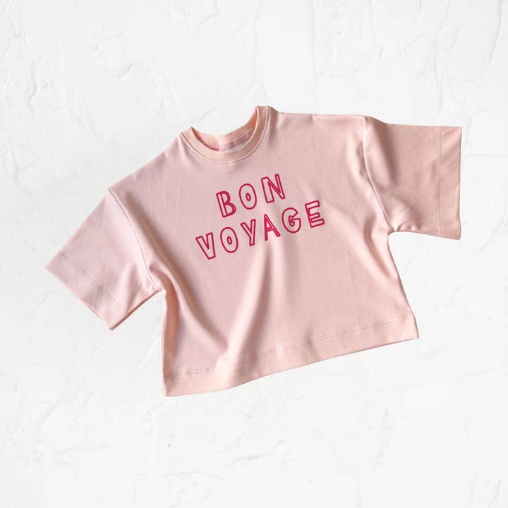 Graphic Tee - Bon Voyage for wholesale by Cotton Bloom Clothing