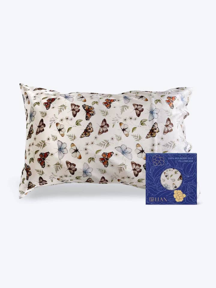 Funda de almohada de lujo 100% seda: regalo hipoalergénico, decoración de primavera para venta al por mayor de Lian Collection