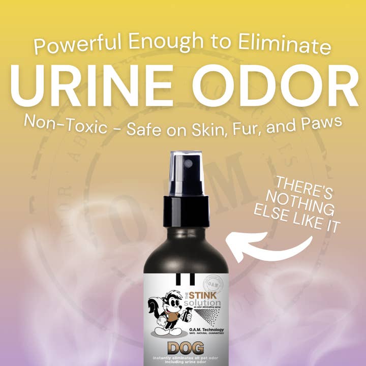 The Stink Solution - Wholesale Pet deodorising spray - Dog Odor Eliminating Spray - Pomegranate 4 oz3