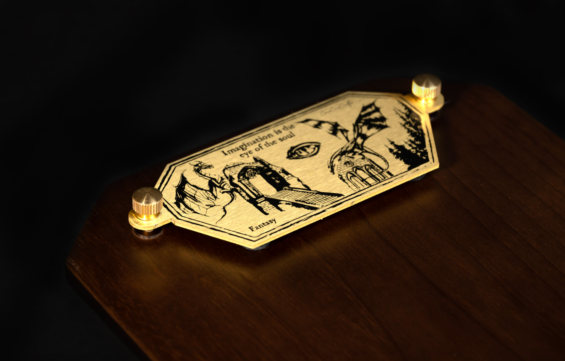 CoraCreaCrafts - Wholesale Clipboard - Dragon Wooden Clipboard1