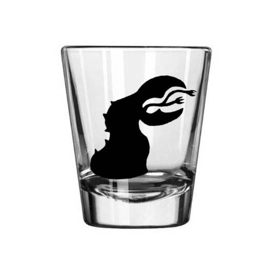 Tremors Graboid Copo de Shot Barware Horror Halloween Metafísico por atacado de Witchcrafted in MI