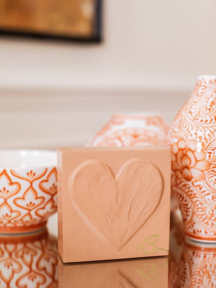 Muted Terracotta for wholesale by Lindsay Belnick Art