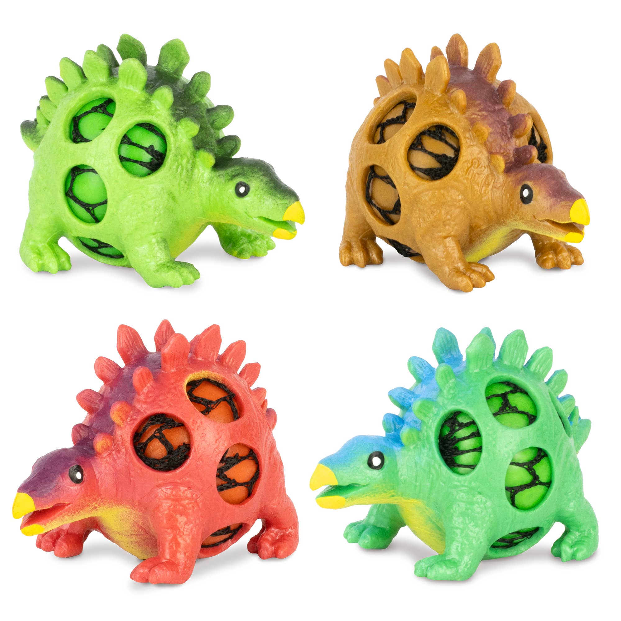 Keycraft - Wholesale Squishy Toy - Kids & Baby - Keycraft Squeezy Mesh Dinosaurs Sensory Toy2