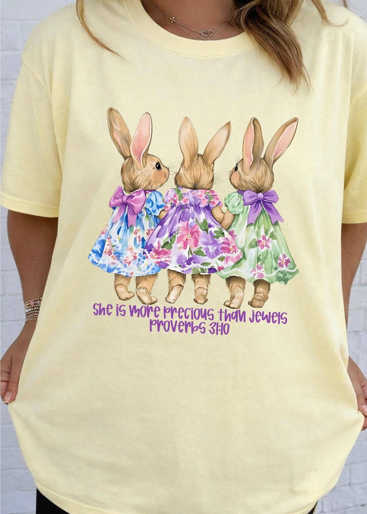 Ace of Grace - Wholesale Tunic - Women's - 3 Precious Bunnies Tees & Sweatshirts4
