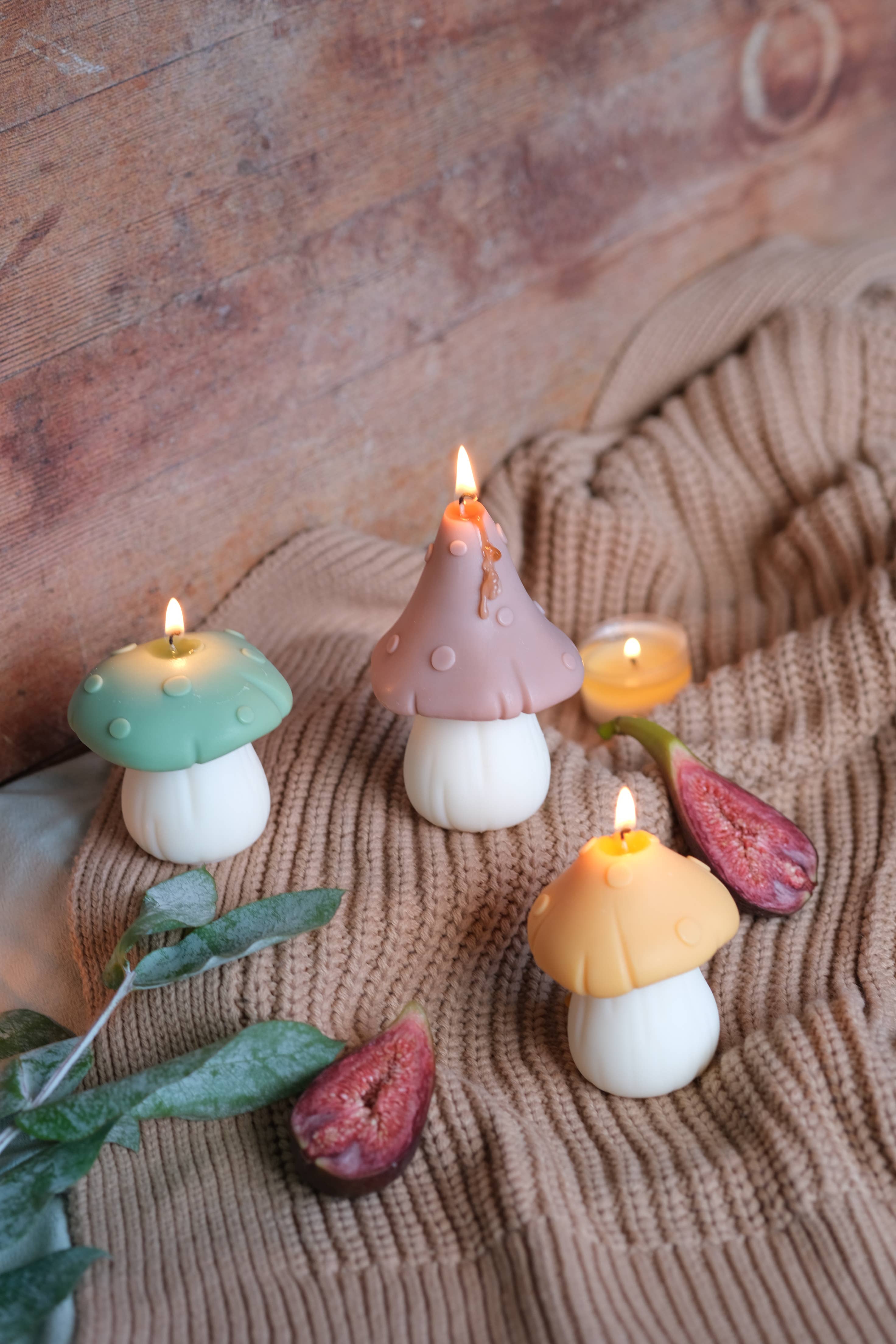 Interlude Candles - Wholesale Novelty Candle - Mushroom Shaped Candles | Toadstol Candles | Cottagecore3