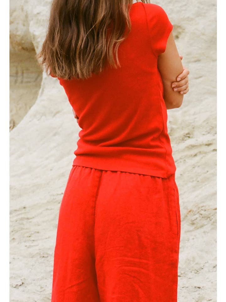 LA RELAXED – wholesale T-shirt – women's – Bebe Organic Tee11