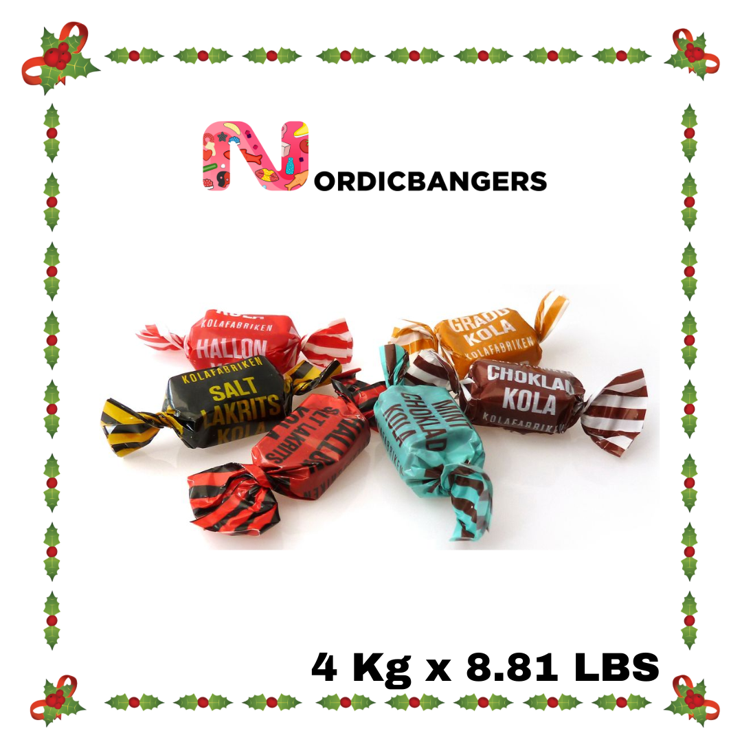 Nordicbangers - Swedish Candy Supply – wholesale Boiled sweets – Swedish Christmas Candy - Cola Mix0