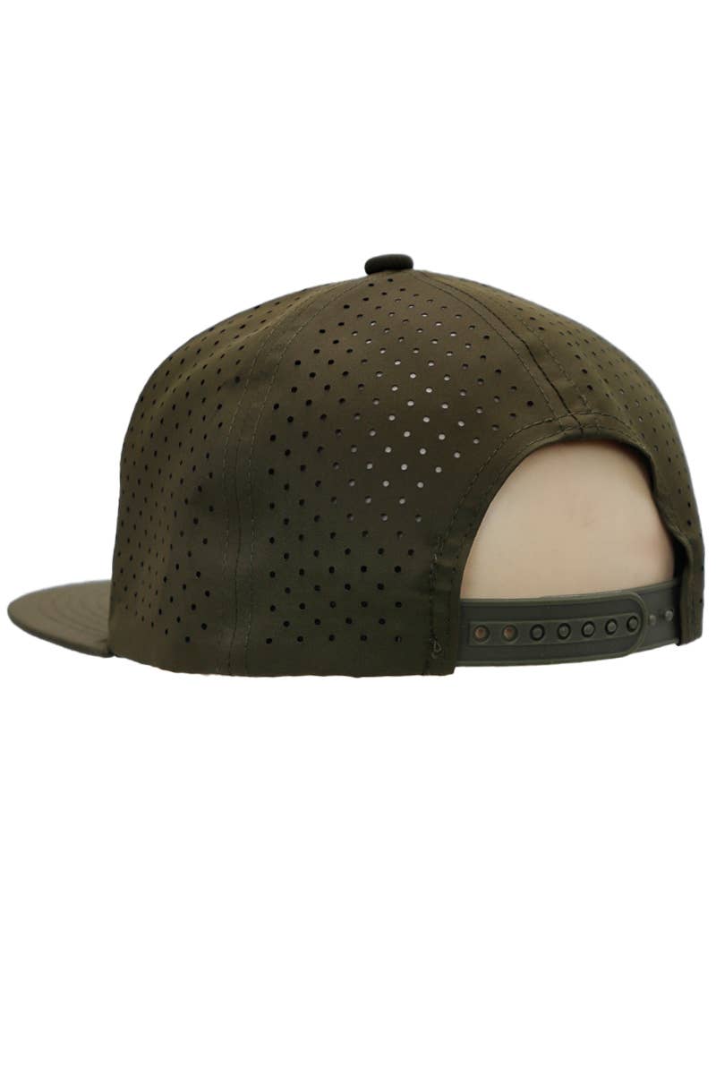 Cap Zone – Boné - Unissexo por atacado – Boné Snapback 7 Painéis com Frente Colorida e Perfurações Digitais15