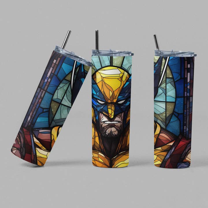 Wolverine TV Movie Comic Inspired Hero Tumbler for wholesale by The Geek Boutique