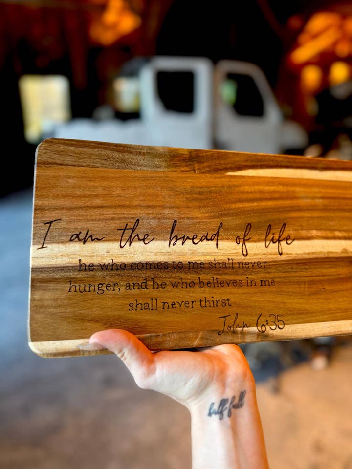 Jean 6:35 tableau pour la vente par 309 Artistry