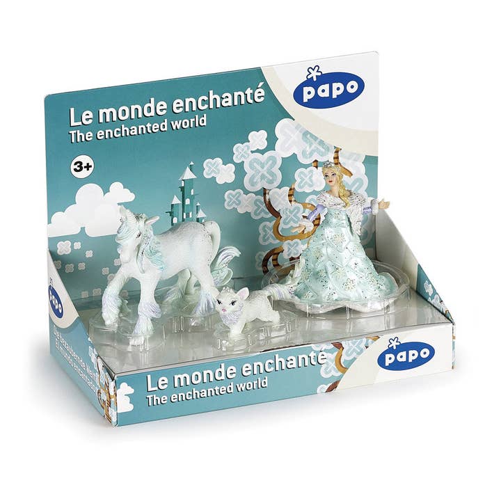 Scatola da esposizione PAPO The Enchanted World Ice Queen (80506) per la vendita all'ingrosso da parte di Meroncourt Europe Ltd