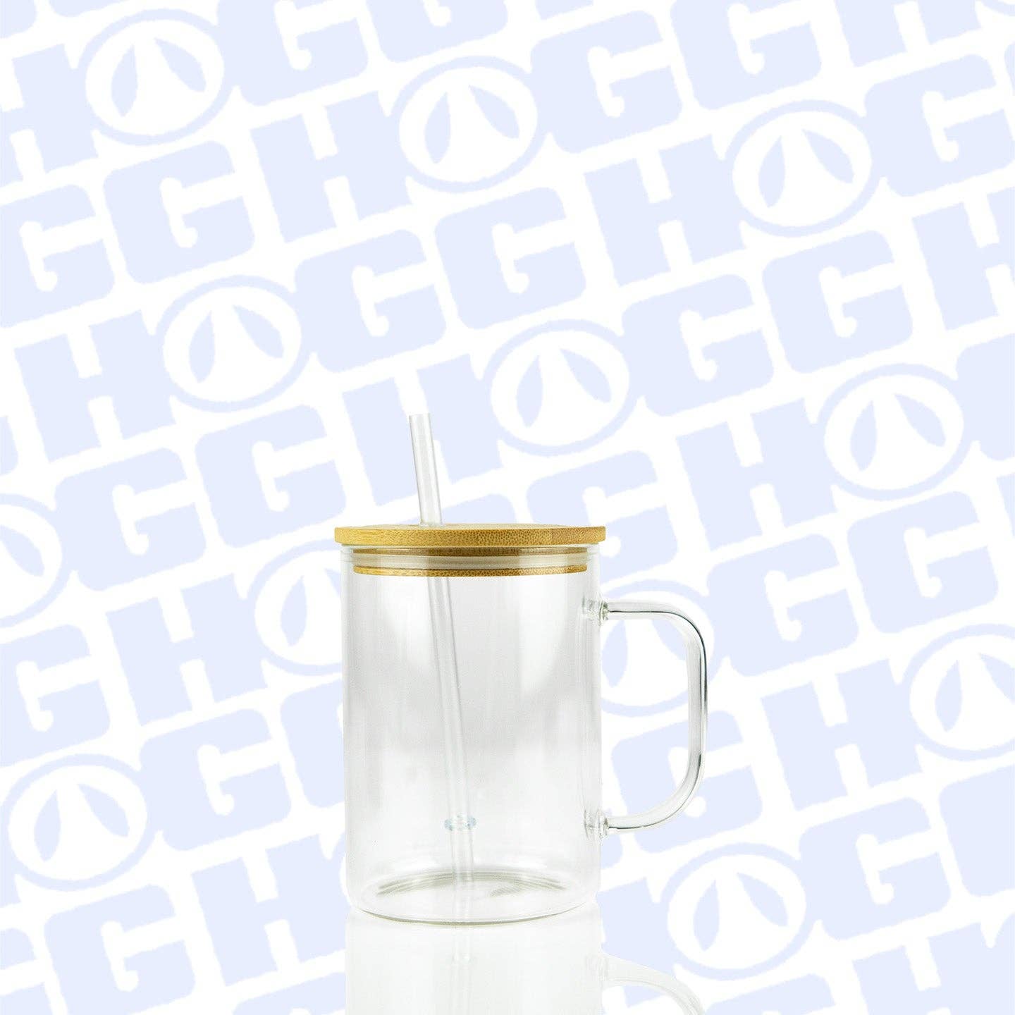 Hogg Outfitters - Wholesale Insulated Mug/Tumbler - 17oz SUBLIMATABLE GLASS COFFEE MUG - CLEAR3