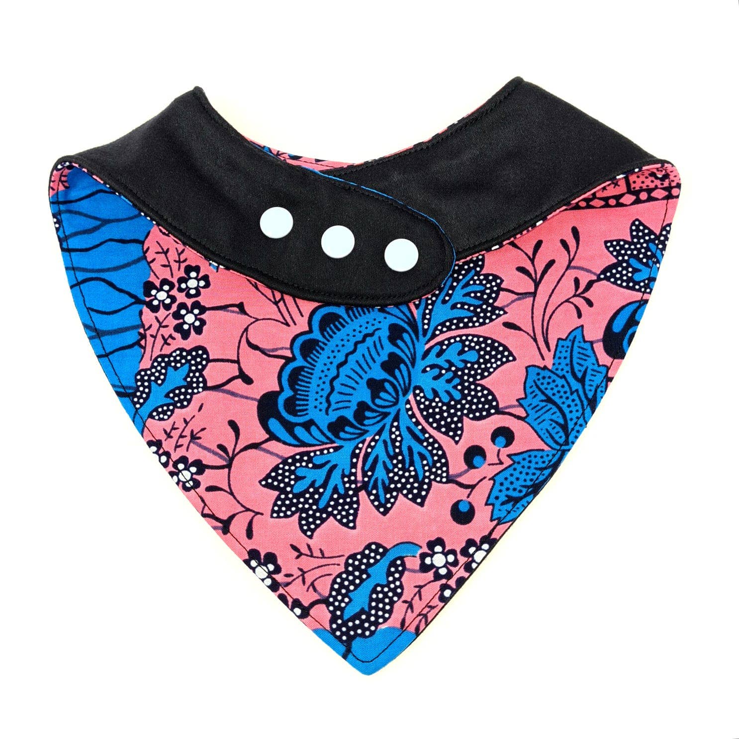 TobiAkiode – wholesale Bandanahaklapp – Rosa Blå Unik och härlig Bandana Bib2