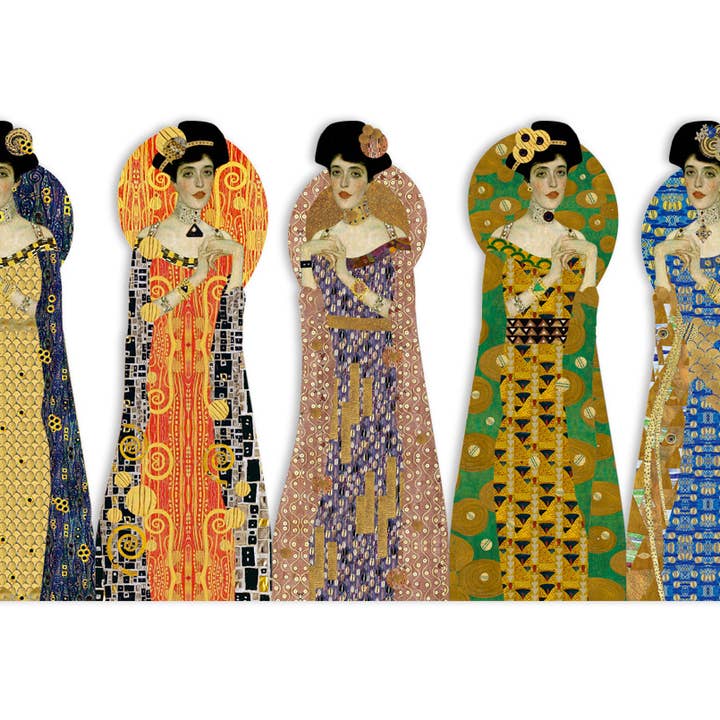 Today is Art Day - Wholesale Bookmark - Bookmarks Klimt "Adele" by Mon Petit Art1