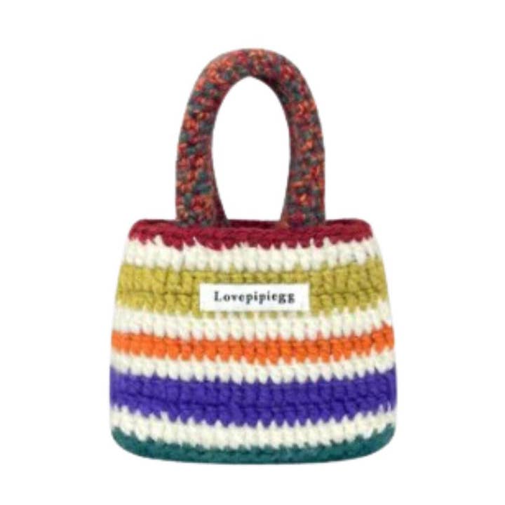 Sac fourre-tout arc-en-ciel pour la vente par My Healing Bracelet