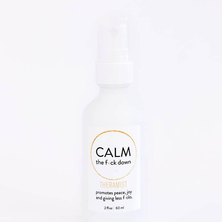 You need {ther • happy} - Wholesale Room & Linen Spray - Mini Calm The F*ck Down Room & Linen Spray