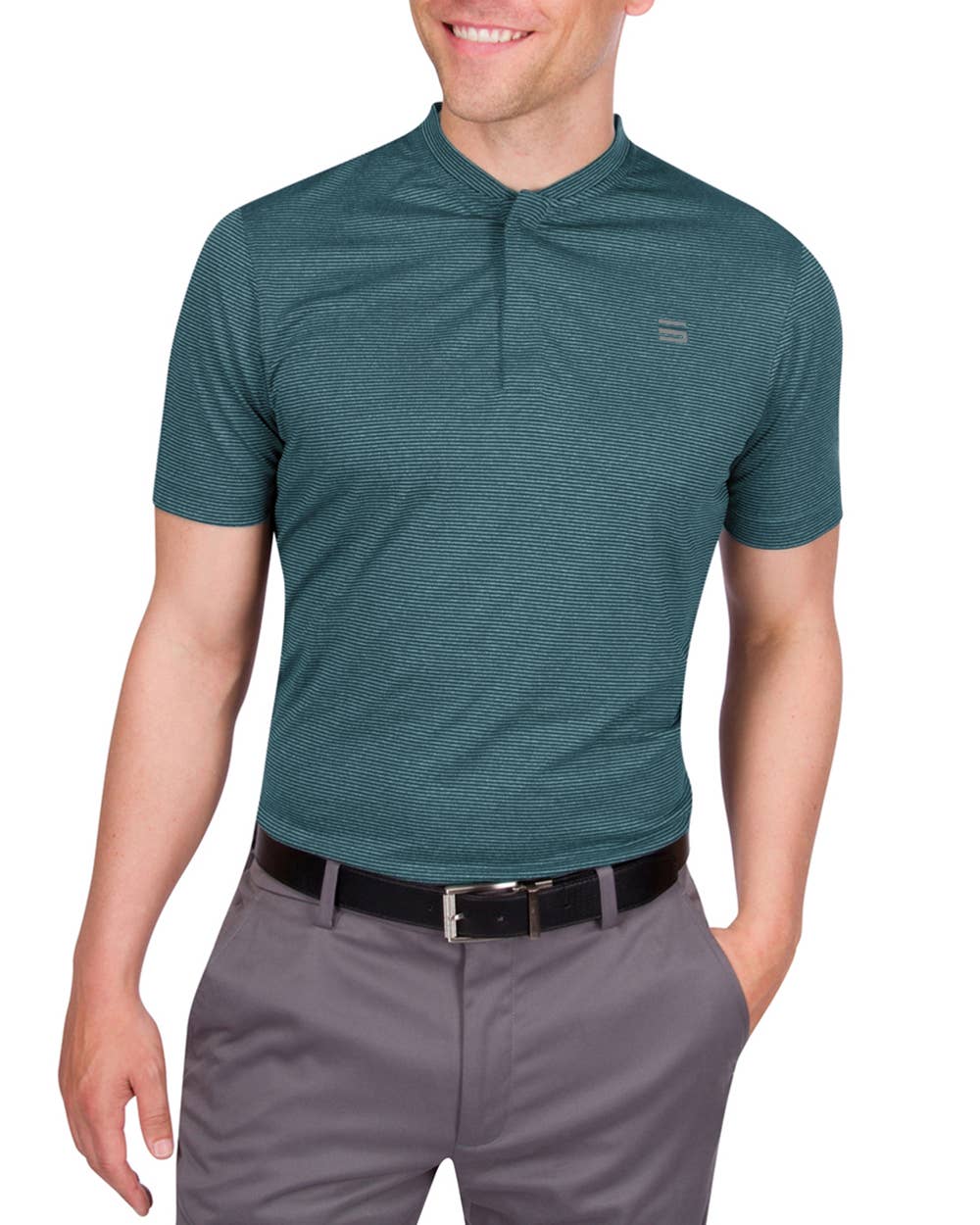 Three Sixty Six - Venta al por mayor Polo - Hombre - Camisas de golf sin cuello para hombre, de secado rápido, elásticas en 4 direcciones16