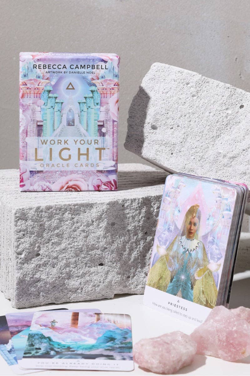 Femme Luxe – wholesale Tarot cards – Work Your Light Oracle 44-Card Deck - Ciara0