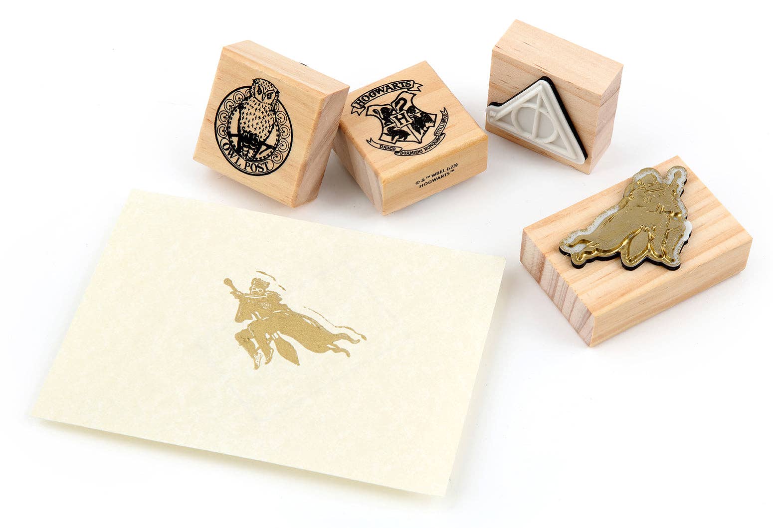 Insight Editions - #1 Pop Culture Publisher - Wholesale Rubber/Decorative Stamp - Harry Potter: Welcome to Hogwarts Rubber Stamp Set2