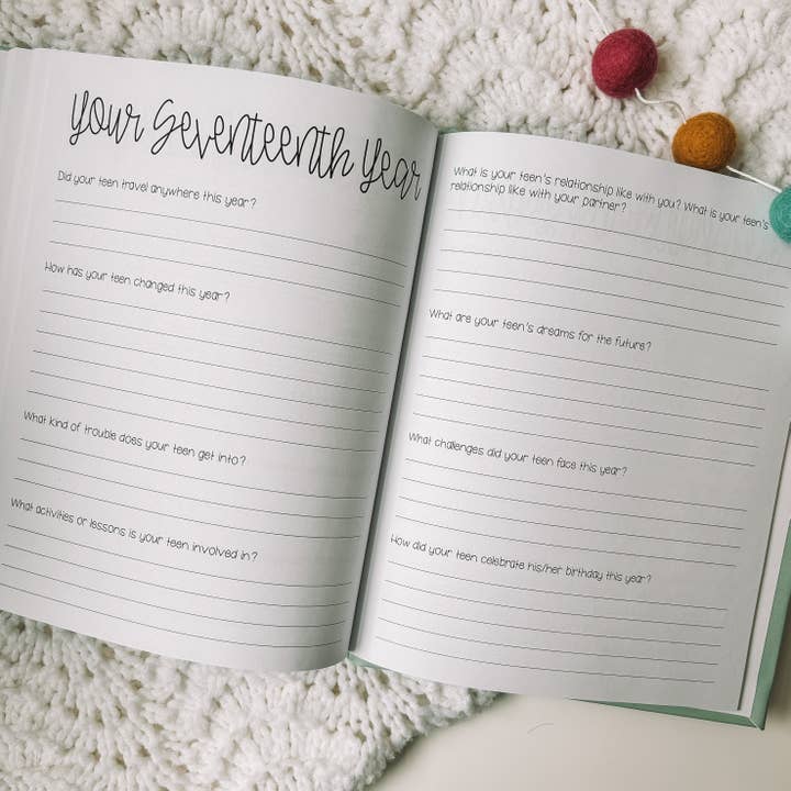 This Little Love Co - Wholesale Journal/Diary - Raising You: Childhood Memory Journal9