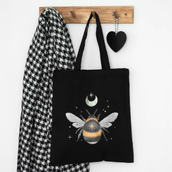 Something Different Wholesale - Wholesale Tote Bag - Women's - Forest BeePolycotton Tote Bag