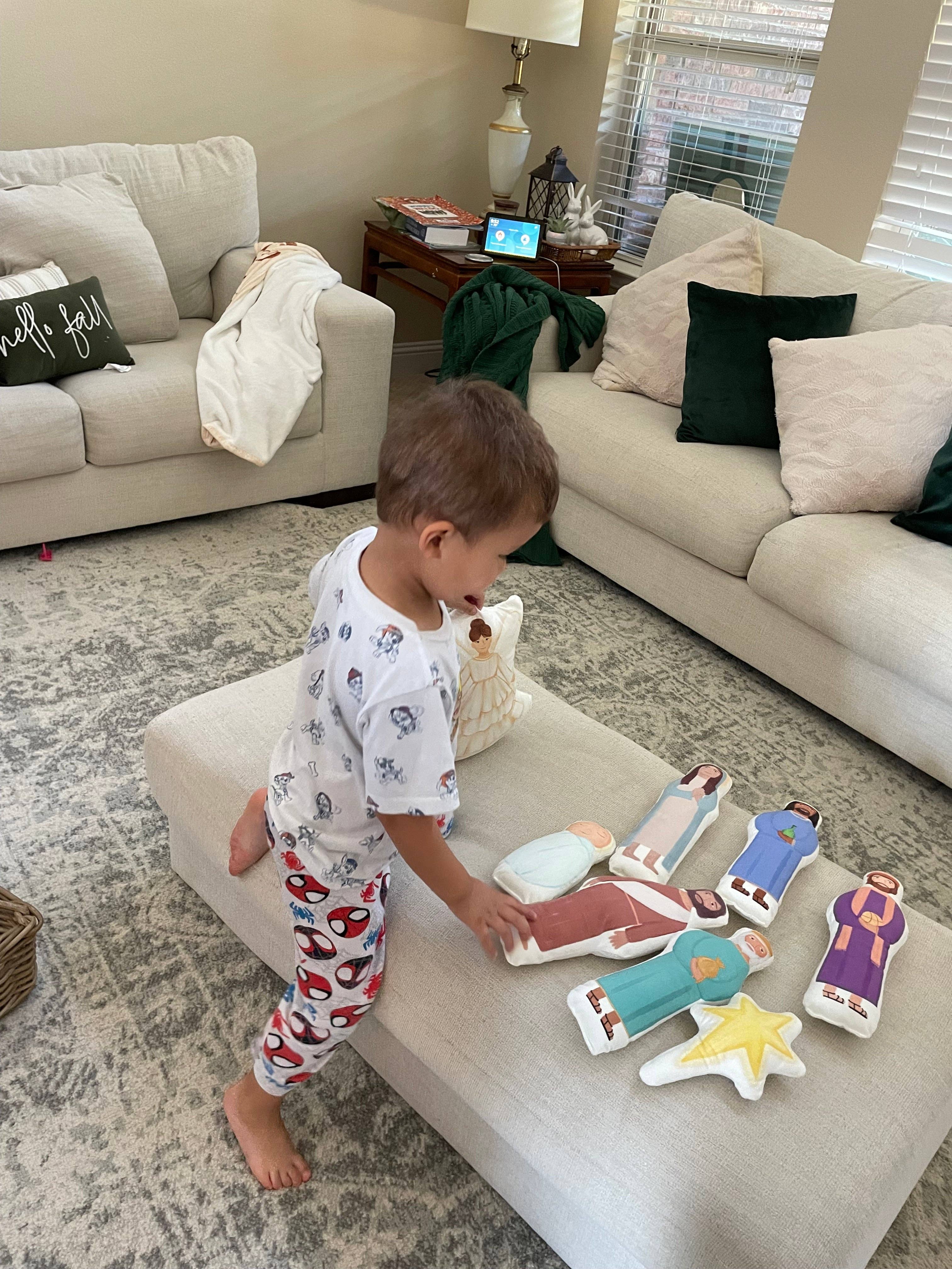 Friends of the Faith - Wholesale Nativity Scene Decor - Nativity Plush Pals, Christmas Stuffies, Bible Stuffed Dolls3