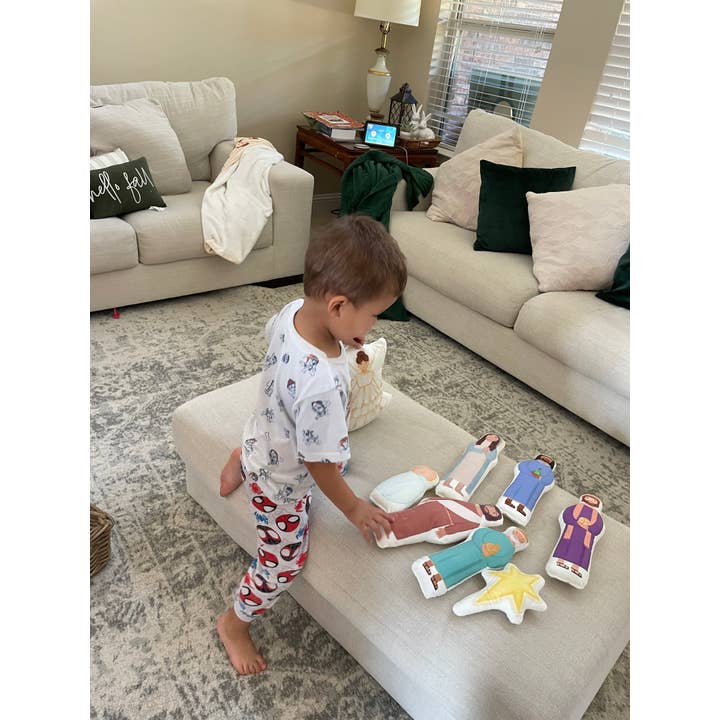 Friends of the Faith - Wholesale Nativity Scene Decor - Nativity Plush Pals, Christmas Stuffies, Bible Stuffed Dolls3