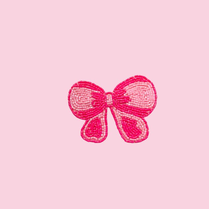 Spilla Fiocco Rosa per la vendita all'ingrosso da parte di Camel Threads