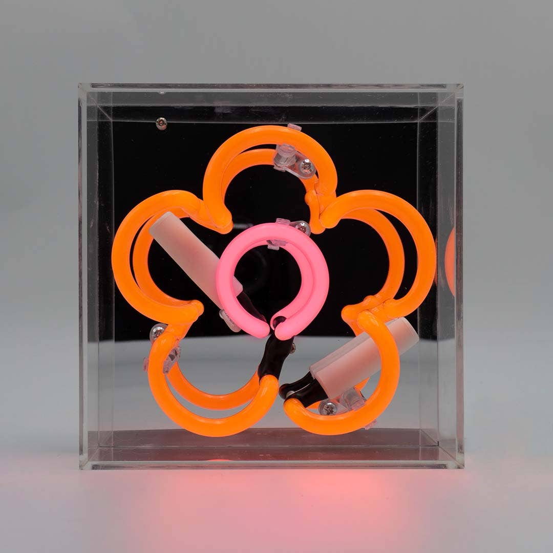 Locomocean - Wholesale Neon Sign - 'Daisy' Mini Glass Neon Sign3