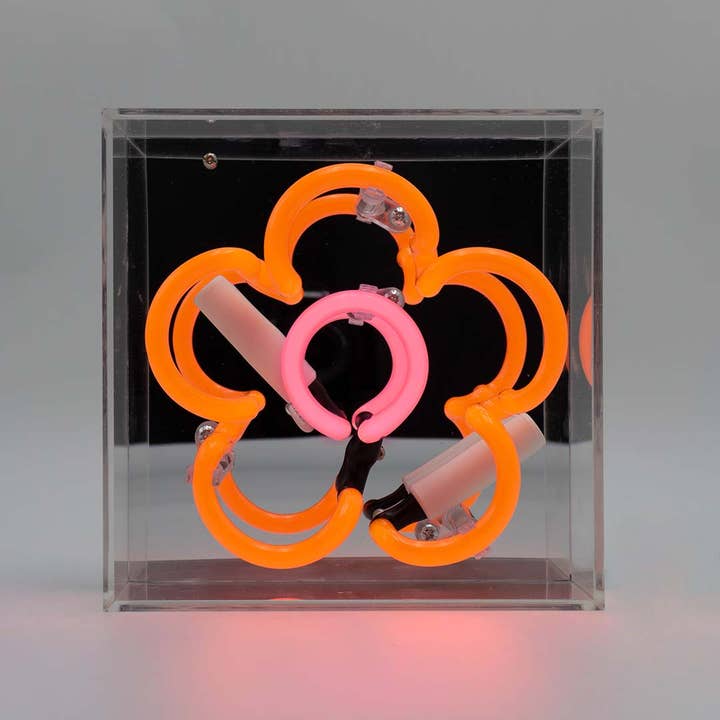 Locomocean - Wholesale Neon Sign - 'Daisy' Mini Glass Neon Sign3