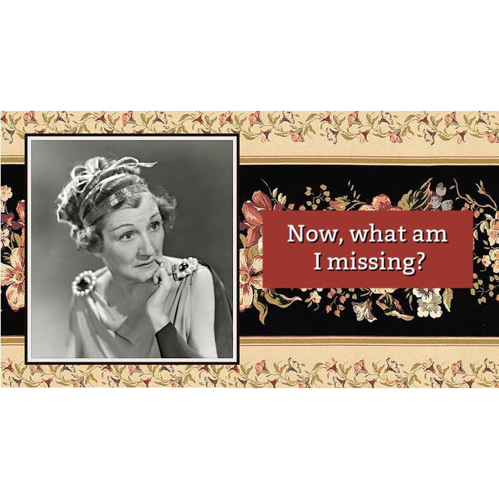 Ümlaut Brooklyn - Wholesale Notepad - What Am I Missing? - Magnetic Notepad1