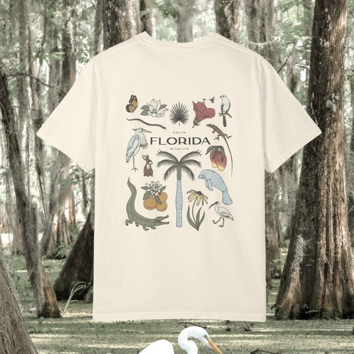 Florida Wildlife Unisex Tee for wholesale by Duck Juice