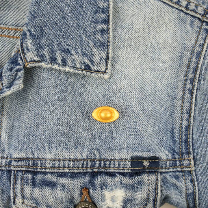 Broche Chinês Yuanbao | Conjunto de pinos Sycee | Gong Xi Fa Cai | Alfinete Boa Sorte | Presente Riqueza e Abundância | Acessório de Ano Novo Chinês por atacado de Mini Story Co