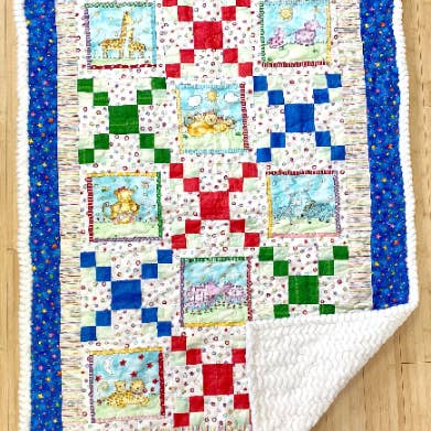 Wetona’s Handmade - Wholesale Quilt - Kids & Baby - Safari Baby Quilt