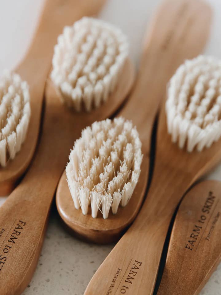 Facial Dry Brush for wholesale by Farm to Skin