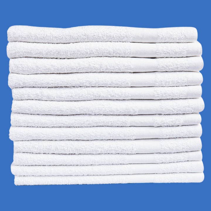 Bulk Washcloths, White for wholesale on Faire