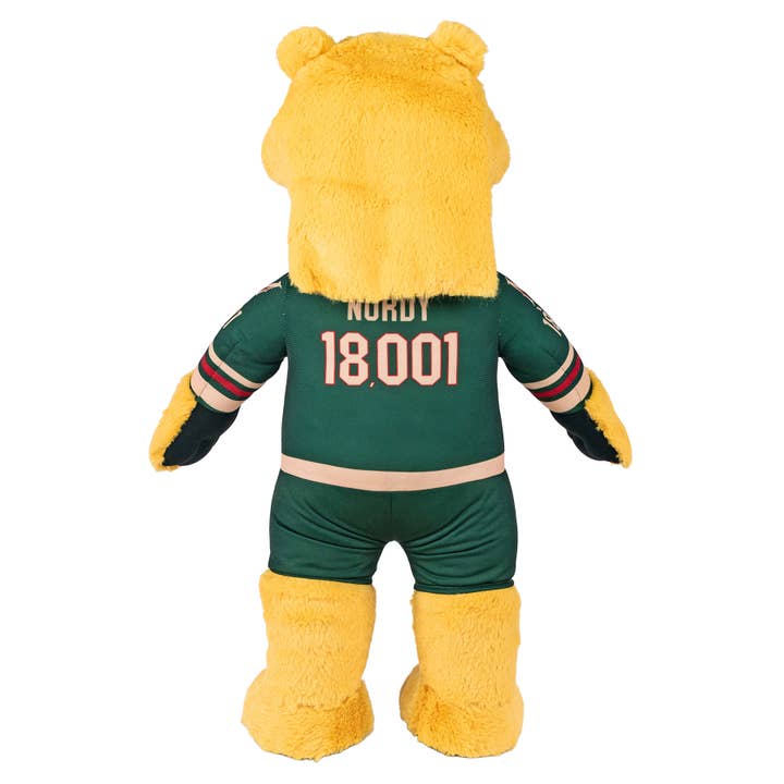 Uncanny Brands - Wholesale Stuffed/Plush Toy - Kids & Baby - Bleacher Creatures Minnesota Wild Nordy 20" Plush