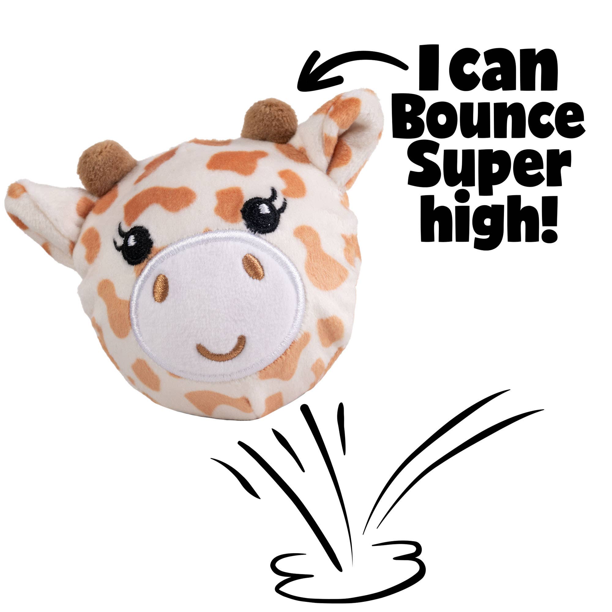 Keycraft - Wholesale Squishy Toy - Kids & Baby - Safari Bouncy Plushies0