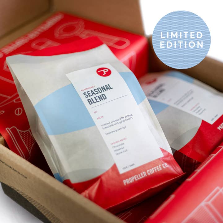 Seasonal Blend for wholesale by Propeller Coffee