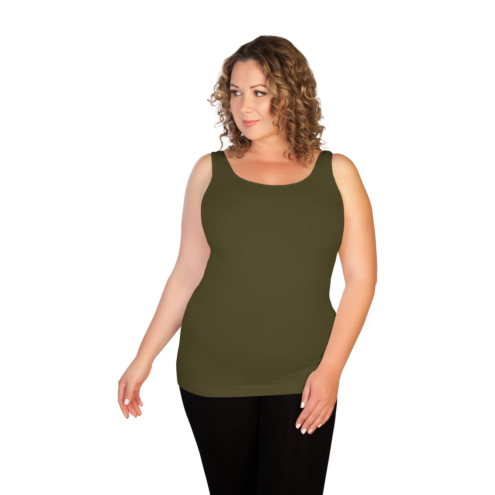 Skinnytees - Wholesale Tank Top - Women's - Plus Basic Tank16