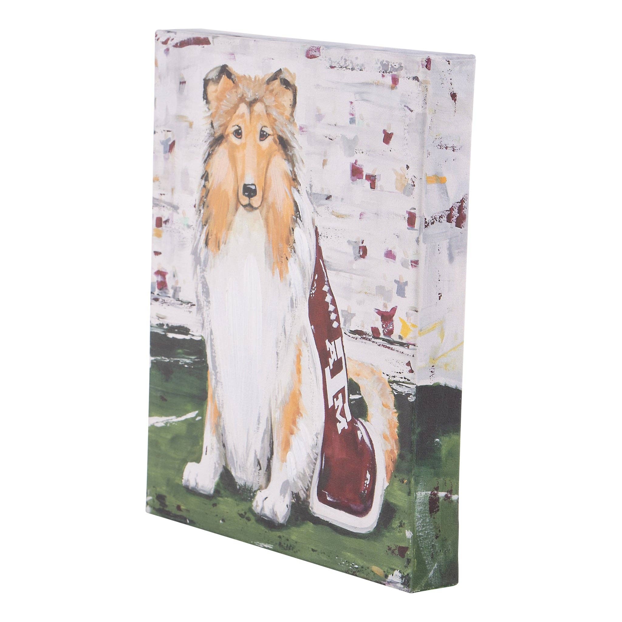 Glory Haus - Wholesale Art Print - Texas A & M Reveille Canvas Small1