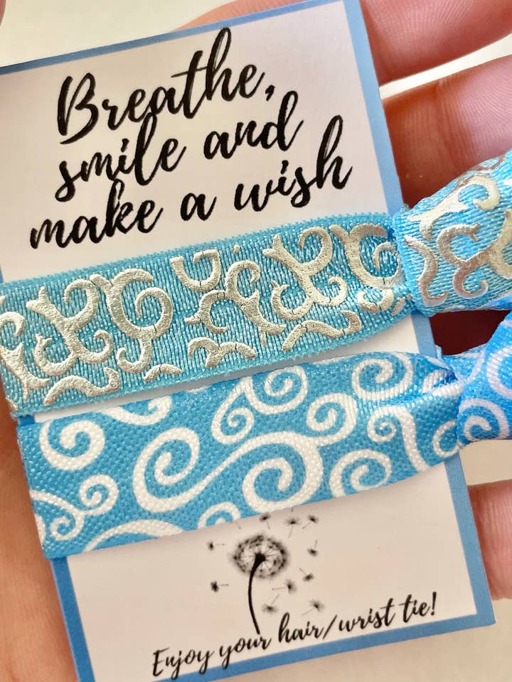 Hair Ties For Women, Positivity Gift For Her, Empowerment Cards, Daily Affirmation, Girl Power Gift, Hair Tie, Elastic Hairband Gift. por atacado de Positivi-Ties