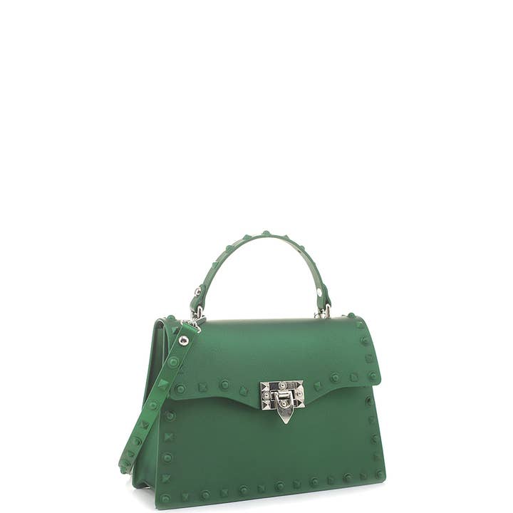 Fashion Quality Boutik – wholesale Crossbody bag – Women's – Smooth Jelly Stud Buckle Crossbody Bag