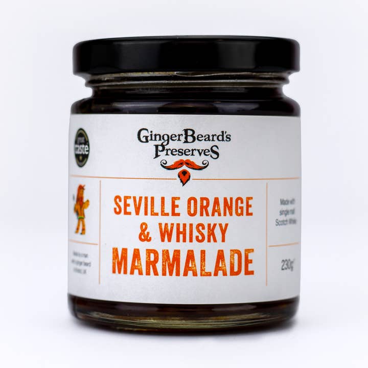 GingerBeard's Preserves – wholesale Jam/jelly – Seville Orange & Whisky Marmalade0