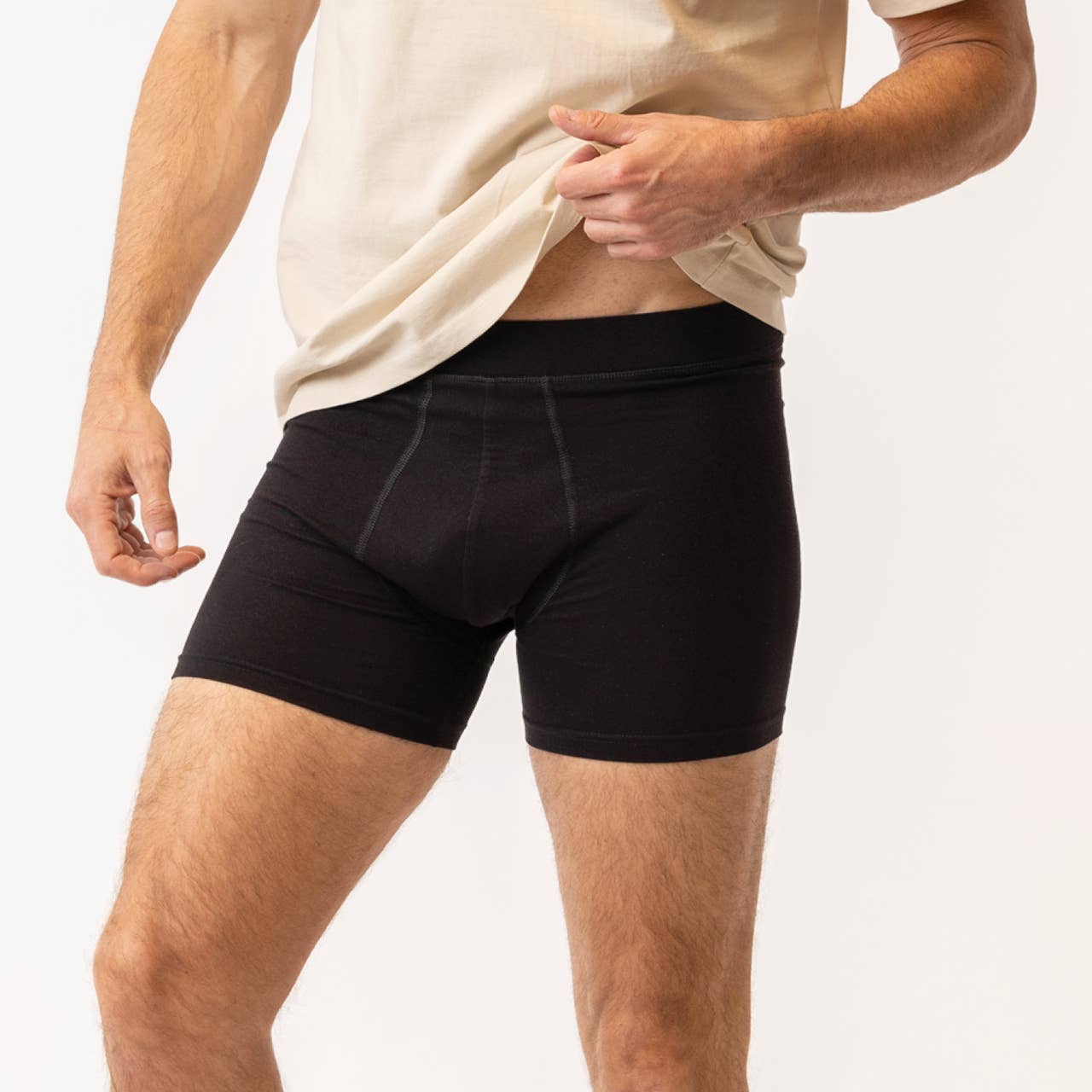 Maggie's Organics - Wholesale Underwear - Men's - Organic Cotton Men's Boxer Brief Underwear 2 Pack6