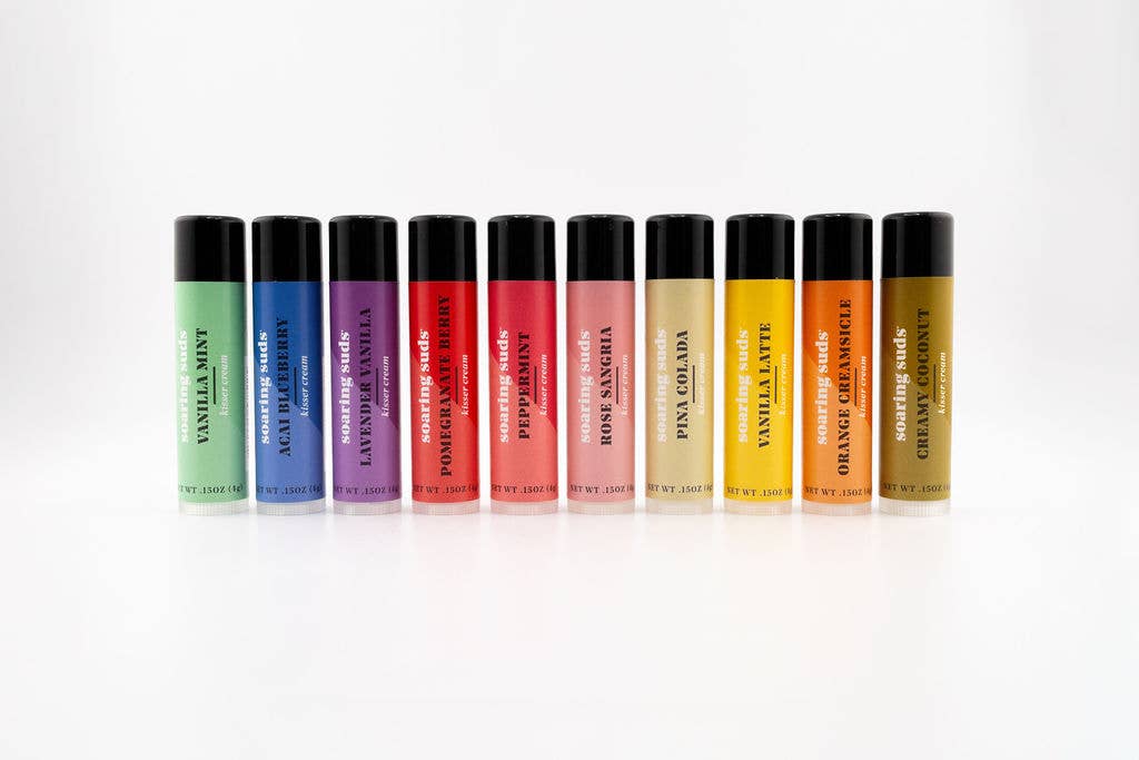 Soaring Suds Soap Co., LLC - Wholesale Lip Balm - Vanilla Mint Kisser Cream1
