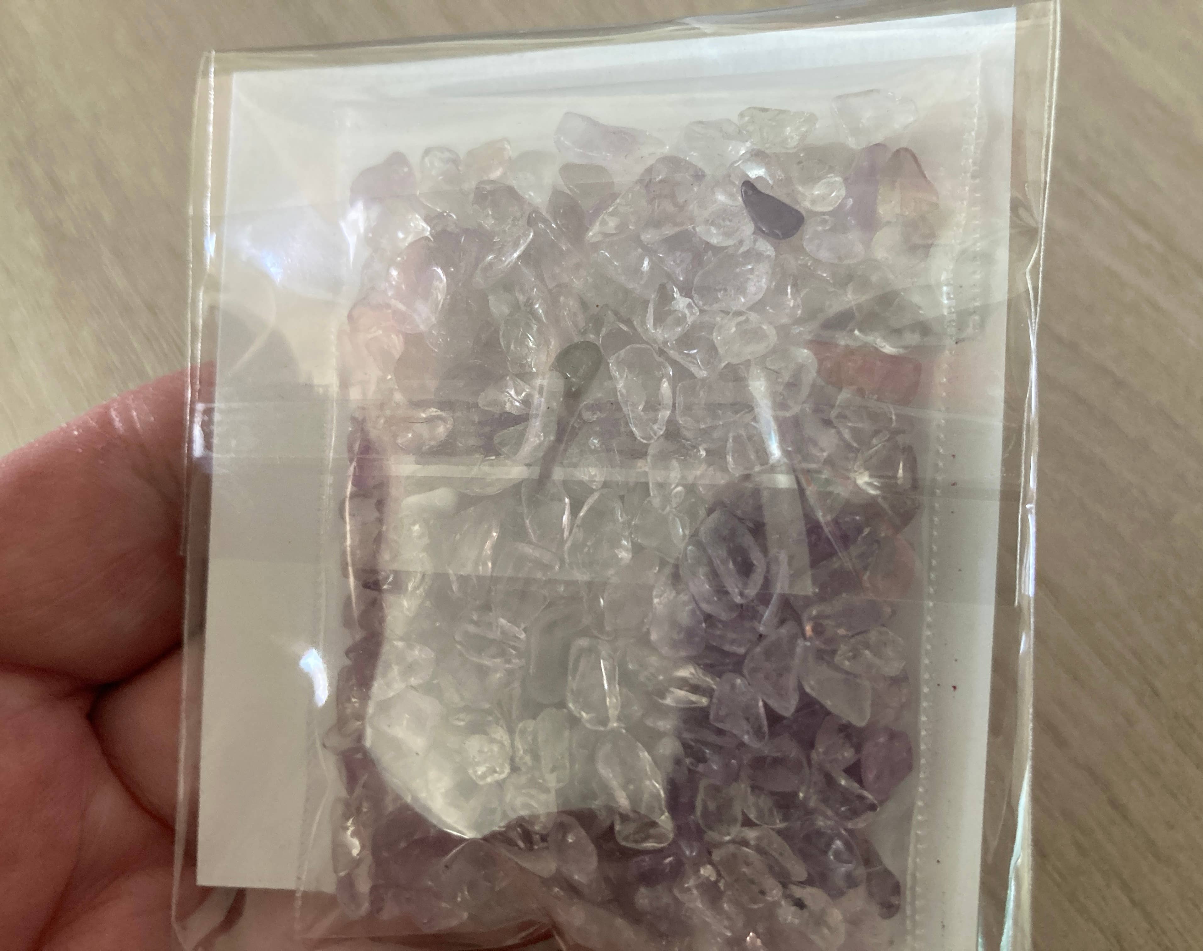 Joshua Tree Gems - Wholesale Spiritual Stone/Crystal - Fairy Stones, Amethyst, Smaller Size Genuine Gemstones 1oz.2