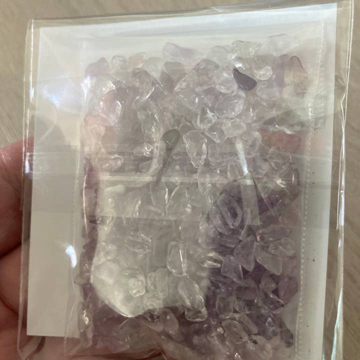 Joshua Tree Gems - Wholesale Spiritual Stone/Crystal - Fairy Stones, Amethyst, Smaller Size Genuine Gemstones 1oz.2