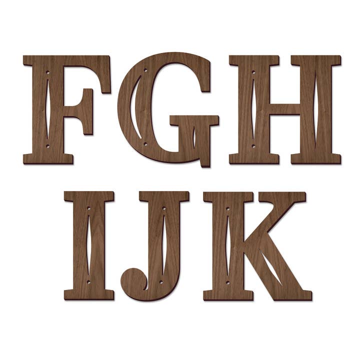 Inspired Indigo – Engroshandel 3D-vægkunst – Træbogstaver og tal vægkunst - moderne design7